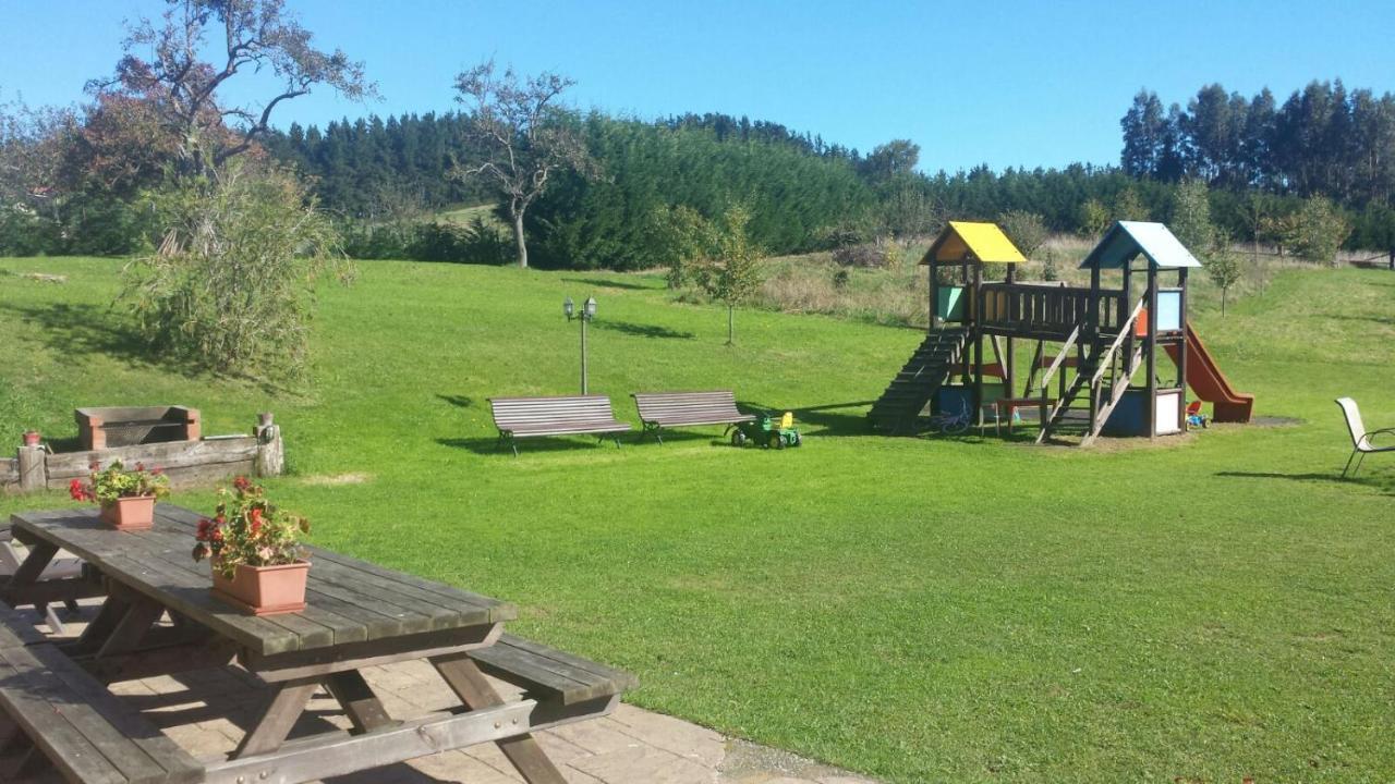 Apartamentos Rurales Larrago Busturia Bagian luar foto